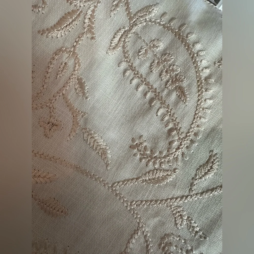 Croscill cela embroidered